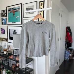 Vintage DKNY gray sweater